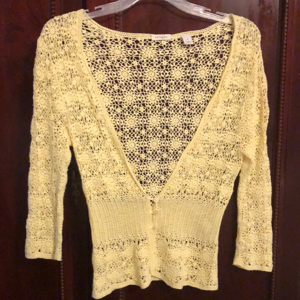 Yellow Cardigan